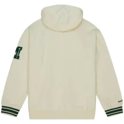 Men Mitchell & Ness Hoodies & Sweatshirts-Chainstitch Heavyweight Hoodie Retro University Of Miami