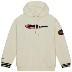 Men Mitchell & Ness Hoodies & Sweatshirts-Chainstitch Heavyweight Hoodie Current Mit
