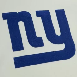 Men Mitchell & Ness Hoodies & Sweatshirts-Chainstitch Heavyweight Hoodie Retro New York Giants