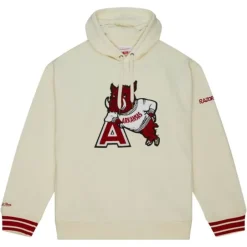 Men Mitchell & Ness Hoodies & Sweatshirts-Chainstitch Heavyweight Hoodie Retro University Of Arkansas