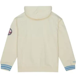 Men Mitchell & Ness Hoodies & Sweatshirts-Chainstitch Heavyweight Hoodie Retro Houston Oilers