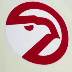 Men Mitchell & Ness Hoodies & Sweatshirts-Chainstitch Heavyweight Hoodie Retro Atlanta Hawks