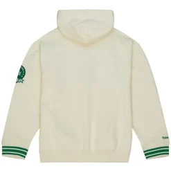 Men Mitchell & Ness Hoodies & Sweatshirts-Chainstitch Heavyweight Hoodie Retro Boston Celtics