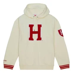 Men Mitchell & Ness Hoodies & Sweatshirts-Chainstitch Heavyweight Hoodie Current Harvard University