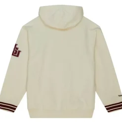 Men Mitchell & Ness Hoodies & Sweatshirts-Chainstitch Heavyweight Hoodie Retro Mississippi State University