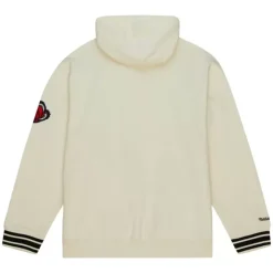 Men Mitchell & Ness Hoodies & Sweatshirts-Chainstitch Heavyweight Hoodie Retro Vancouver Grizzlies