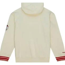 Men Mitchell & Ness Hoodies & Sweatshirts-Chainstitch Heavyweight Hoodie Retro San Francisco 49Ers