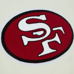 Men Mitchell & Ness Hoodies & Sweatshirts-Chainstitch Heavyweight Hoodie Retro San Francisco 49Ers