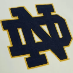 Men Mitchell & Ness Hoodies & Sweatshirts-Chainstitch Heavyweight Hoodie Current University Of Notre Dame