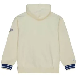 Men Mitchell & Ness Hoodies & Sweatshirts-Chainstitch Heavyweight Hoodie Retro Golden State Warriors