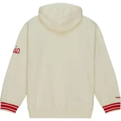 Men Mitchell & Ness Hoodies & Sweatshirts-Chainstitch Heavyweight Hoodie Current Ohio State