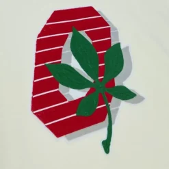 Men Mitchell & Ness Hoodies & Sweatshirts-Chainstitch Heavyweight Hoodie Current Ohio State