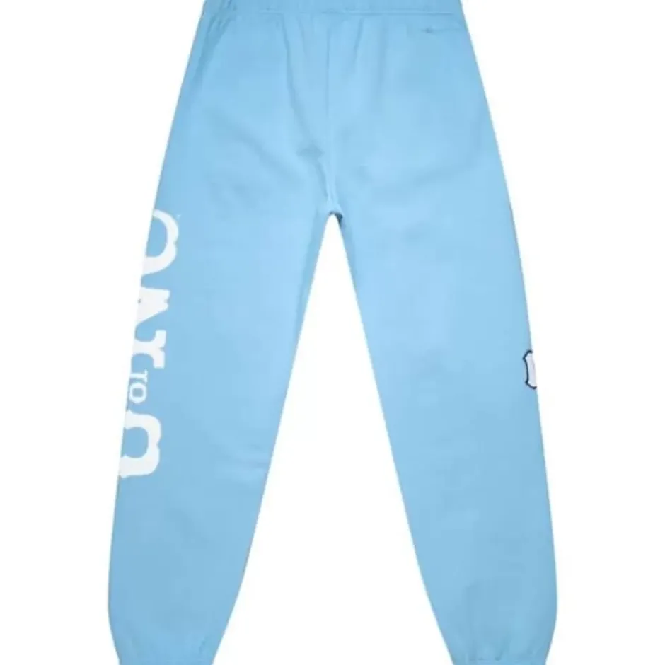 Men Mitchell & Ness Pants-Champ City Fleece Bottoms University Of North Carolina