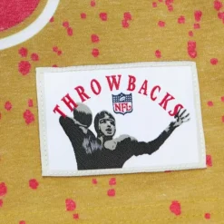 Men Mitchell & Ness T-Shirts & Tops-Champ City Sublimated Ss Tee San Francisco 49Ers