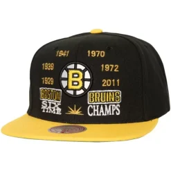 Mitchell & Ness Snapback-Champ Is Here Snapback Vntg Boston Bruins