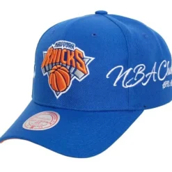 Mitchell & Ness Snapback-Champ Wrap Pro Snapback New York Knicks