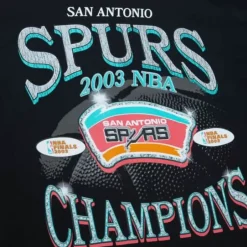 Men Mitchell & Ness T-Shirts & Tops-Champions Era Ss Tee Hwc San Antonio Spurs
