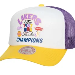 Mitchell & Ness Snapback-Champs Fest Trucker Hwc Los Angeles Lakers