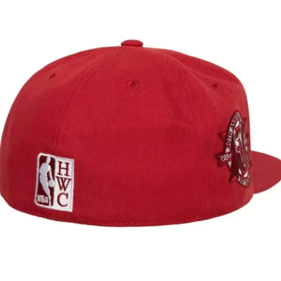 Mitchell & Ness Fitted-Cherry Bomb Fitted Hwc Chicago Bulls