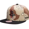 Mitchell & Ness Snapback-Choco Camo Snapback Houston Rockets
