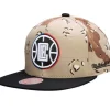 Mitchell & Ness Snapback-Choco Camo Snapback Los Angeles Clippers