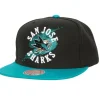 Mitchell & Ness Snapback-Circle Splash Snapback San Jose Sharks