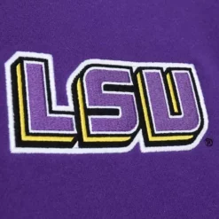 Men Mitchell & Ness Hoodies & Sweatshirts-City Collection Fleece Hoody Louisiana State University