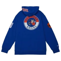 Men Mitchell & Ness Hoodies & Sweatshirts-City Collection Fleece Hoody New York Knicks