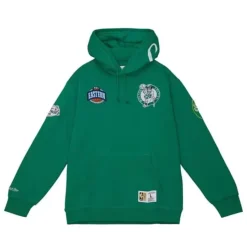 Men Mitchell & Ness Hoodies & Sweatshirts-City Collection Fleece Hoody Boston Celtics