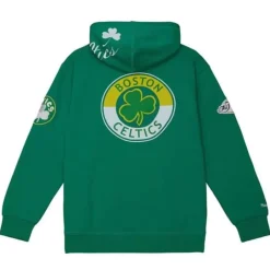 Men Mitchell & Ness Hoodies & Sweatshirts-City Collection Fleece Hoody Boston Celtics