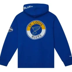 Men Mitchell & Ness Hoodies & Sweatshirts-City Collection Fleece Hoody St. Louis Blues