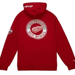 Men Mitchell & Ness Hoodies & Sweatshirts-City Collection Fleece Hoody Detroit Red Wings