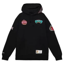 Men Mitchell & Ness Hoodies & Sweatshirts-City Collection Fleece Hoody Vancouver Grizzlies