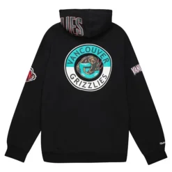 Men Mitchell & Ness Hoodies & Sweatshirts-City Collection Fleece Hoody Vancouver Grizzlies