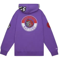 Men Mitchell & Ness Hoodies & Sweatshirts-City Collection Fleece Hoody Toronto Raptors