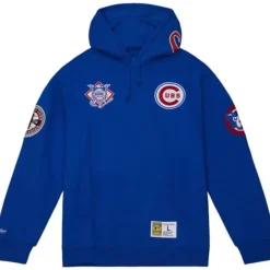 Men Mitchell & Ness Hoodies & Sweatshirts-City Collection Fleece Hoody Chicago Cubs
