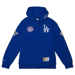 Men Mitchell & Ness Hoodies & Sweatshirts-City Collection Fleece Hoody Los Angeles Dodgers