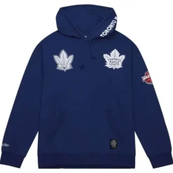 Men Mitchell & Ness Hoodies & Sweatshirts-City Collection Fleece Hoody Toronto Maple Leafs