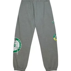 Men Mitchell & Ness Shorts-City Collection Fleece Pants Boston Celtics