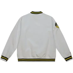 Men Mitchell & Ness Jackets & Outerwear-City Collection Lightweight Satin Jacket Columbus Crew