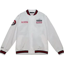 Men Mitchell & Ness Jackets & Outerwear-City Collection Lightweight Satin Jacket D.C. United