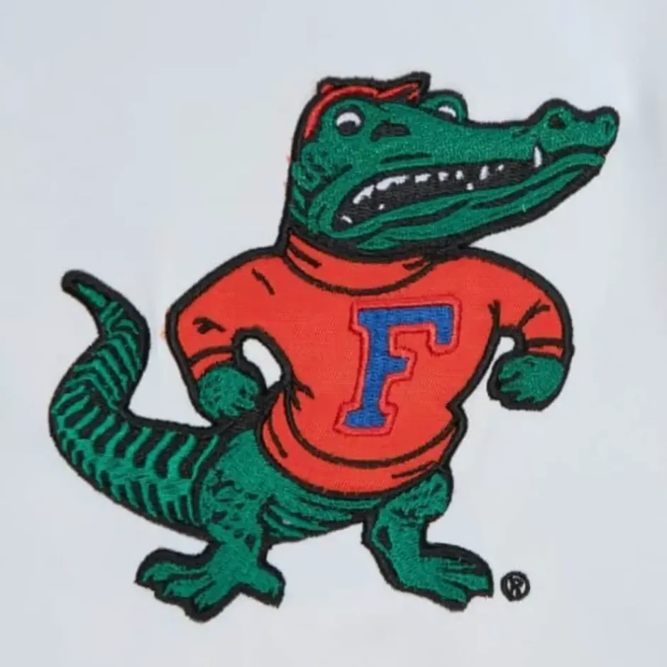 Men Mitchell & Ness Jackets & Outerwear-City Collection Lightweight Satin Jacket University Of Florida