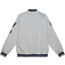 Men Mitchell & Ness Jackets & Outerwear-City Collection Lightweight Satin Jacket Toronto Maple Leafs
