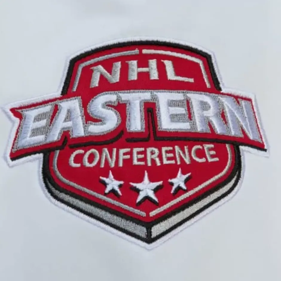 Men Mitchell & Ness Jackets & Outerwear-City Collection Lightweight Satin Jacket Toronto Maple Leafs