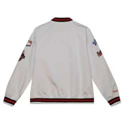 Men Mitchell & Ness Jackets & Outerwear-City Collection Lightweight Satin Jacket Baltimore Orioles