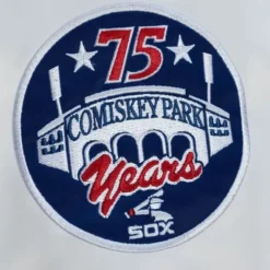 Men Mitchell & Ness Jackets & Outerwear-City Collection Lightweight Satin Jacket Chicago White Sox