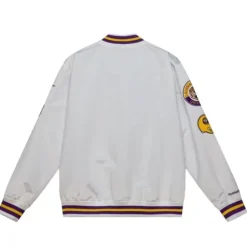Men Mitchell & Ness Jackets & Outerwear-City Collection Lightweight Satin Jacket Louisiana State University