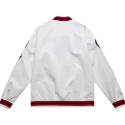 Men Mitchell & Ness Jackets & Outerwear-City Collection Lightweight Satin Jacket New York Rangers