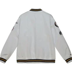 Men Mitchell & Ness Jackets & Outerwear-City Collection Lightweight Satin Jacket Houston Astros