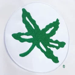 Men Mitchell & Ness Jackets & Outerwear-City Collection Lightweight Satin Jacket Ohio State